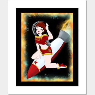 Cosmonaut Posters and Art